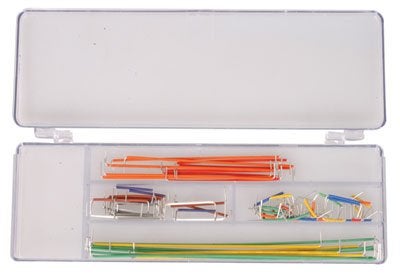طقم أسلاك توصيل Jameco Valuepro Wjw-70B-5 - 22Awg، 14 طولاً، 10 ألوان، 70 قطعة